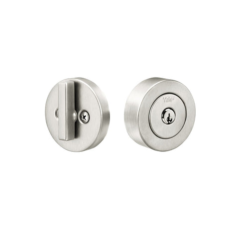 Flat Round Single Cylinder Deadbolt