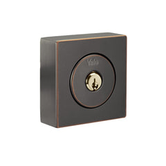 Flat Square Single Cylinder Mechanical Deadbolt