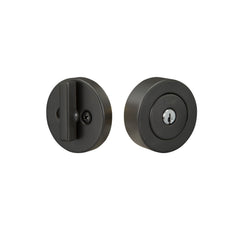 Flat Round Single Cylinder Deadbolt