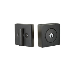 Flat Square Single Cylinder Mechanical Deadbolt