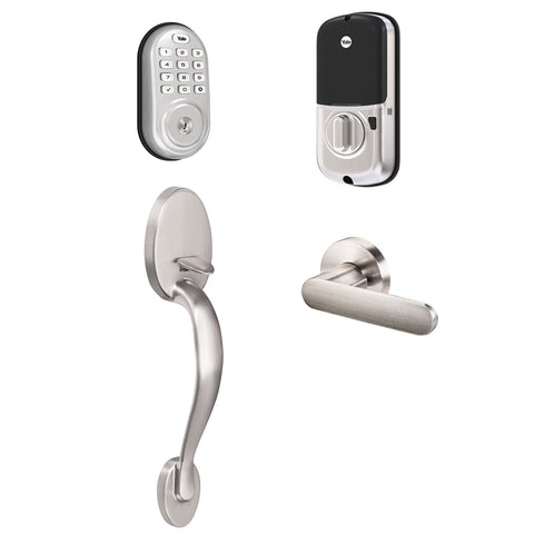 Assure Lock Keypad with Jamestown Handle