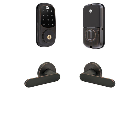Assure Lock Touchscreen with Kincaid Lever