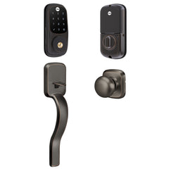 Assure Lock Touchscreen with Ridgefield Handleset