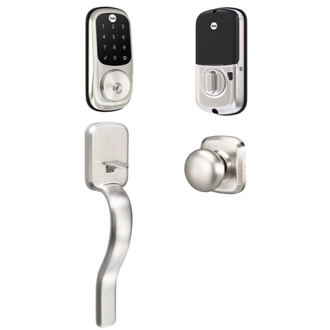 Assure Lock Touchscreen with Ridgefield Handleset