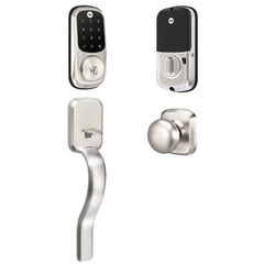 Assure Lock Touchscreen with Ridgefield Handleset
