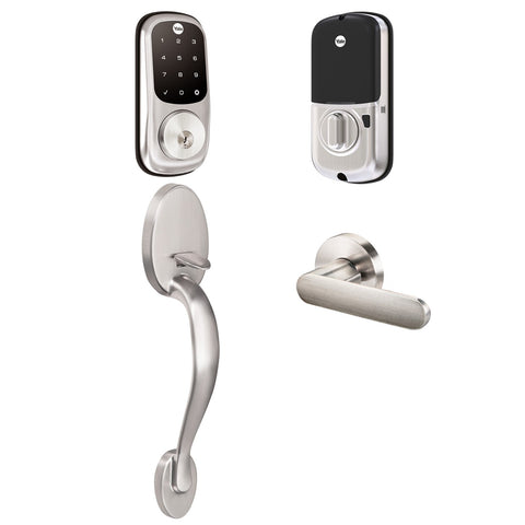 Assure Lock Touchscreen with Jamestown Handleset