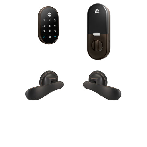 Nest x Yale Lock (Bundle with Nest Connect and Navis Paddle) (YRD540)