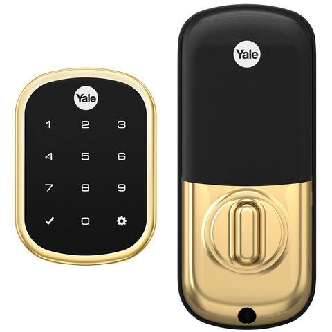 Yale YRD156 Key Free Touchscreen Deadbolt with Z-Wave Plus - Pro Channel Exclusive