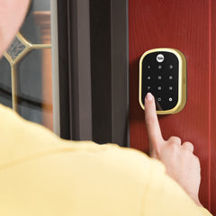 Yale YRD156 Key Free Touchscreen Deadbolt with Z-Wave Plus - Pro Channel Exclusive
